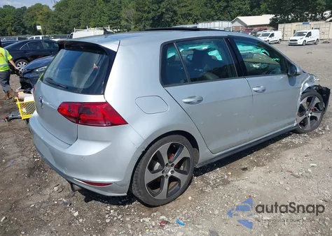 2015 Volkswagen Golf Gti 2.0T Se 4-Door from USA, damaged, VIN 3VW4T7AU0FM073682